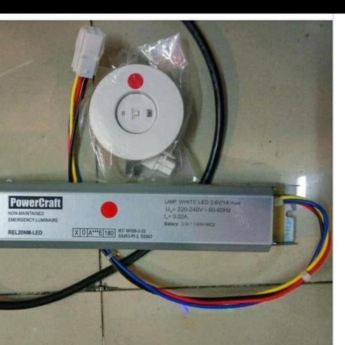 downlight led panel emergency lamp power craft powercraft rel10nm 20nm