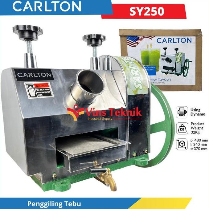 Promo Mesin Pemeras Tebu CARLTON SY250 Sugar Cane Mesin Giling Tebu SY 250 COD