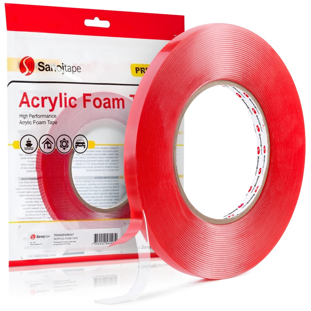 10MM X 3 METER X 4M / NAIL ART / JELLY Double Tape / Multi Fungsi / Mini Nano 2 Tips tip / Serba gun