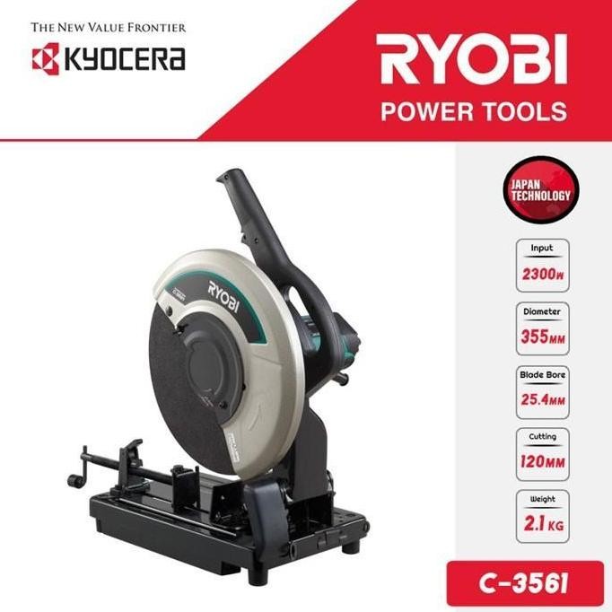 Ryobi C-3561 Cutting Saw Gergaji Potong Meja