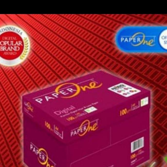

NEW kertas HVS A4 100gr paper one 1dus(4rim)
