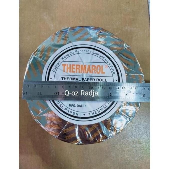 

TERMURAH - Thermal Paper Roll 80 mm x D 180 mm - 1" THERMAROL