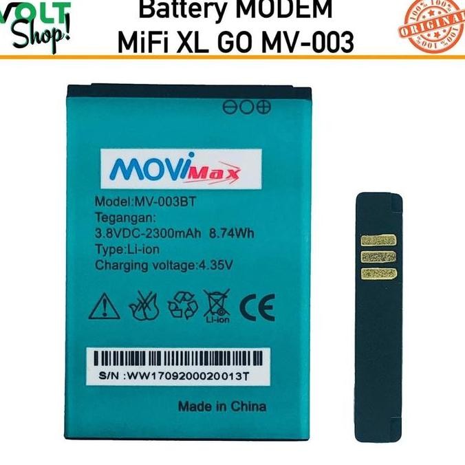 Baterai Battery Mifi Movimax Mv003 Xl Go Original (2300 Mah)