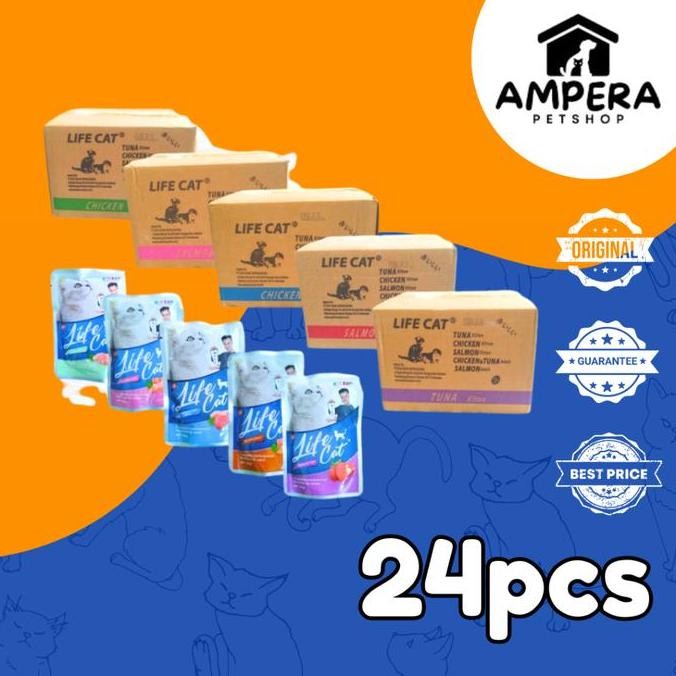 life cat pouch 1 dus isi 24 sachet