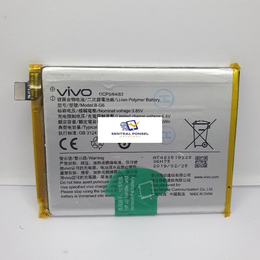 BATERAI VIVO V15  ORIGINAL BATRE VIVO V15 B-G6