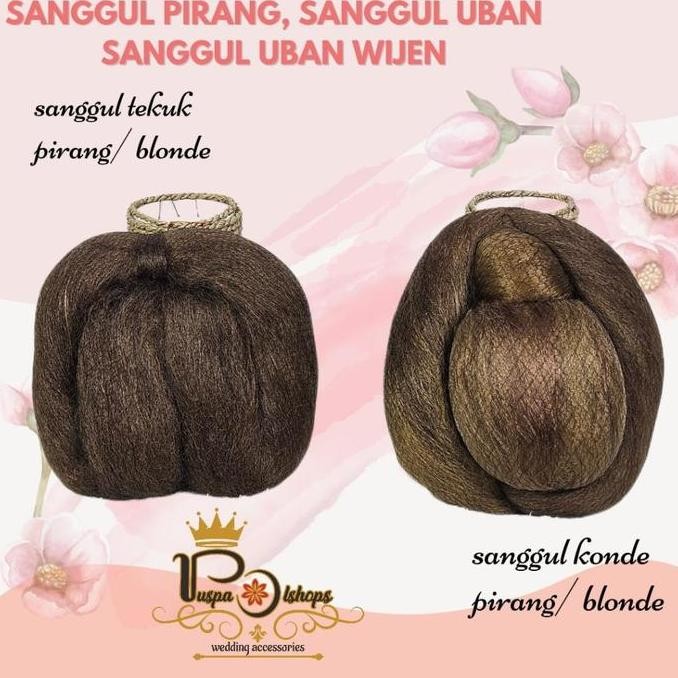 SANGGUL JAWA SANGGUL PIRANG BLONDE SANGUL UBAN H24