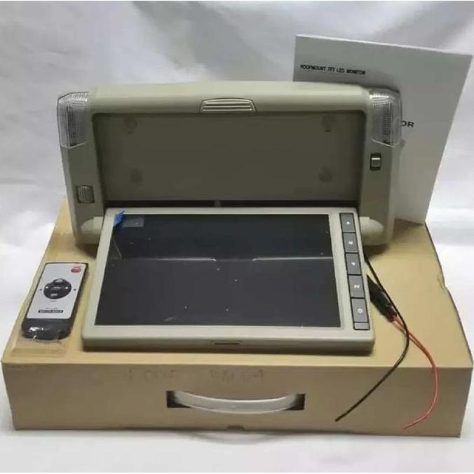 TERBARU - TV Roof 9" / TV Plafon 9" OEM Toyota Innova dan Fortuner