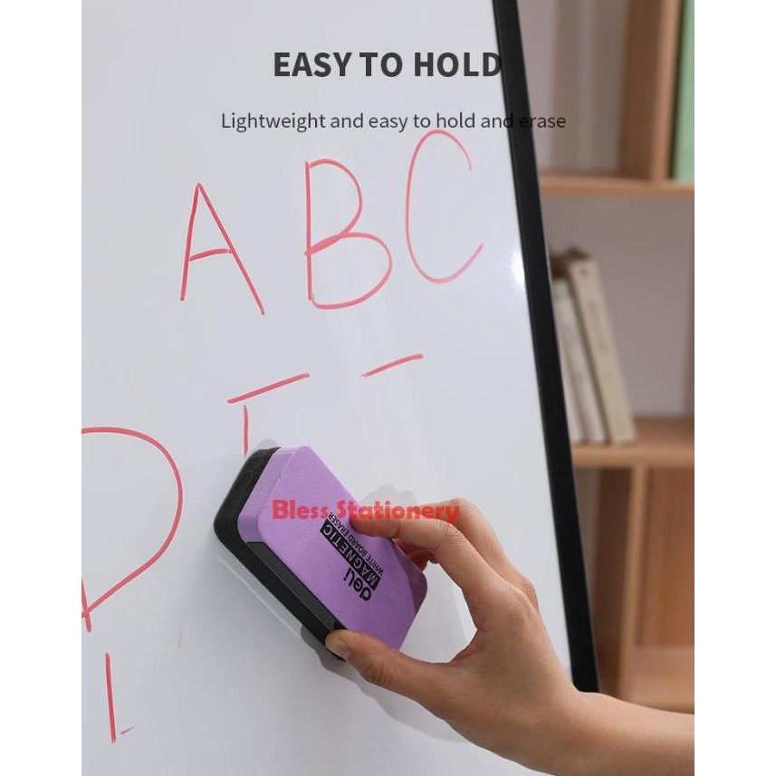 

Deli Penghapus Whiteboard Dengan Magnet Penghapus Papan Tulis Magnetic White Board Eraser