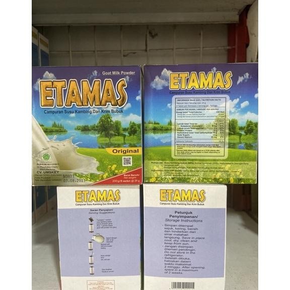 

Susu Kambing Bubuk Etamas Sachet Original Nugi