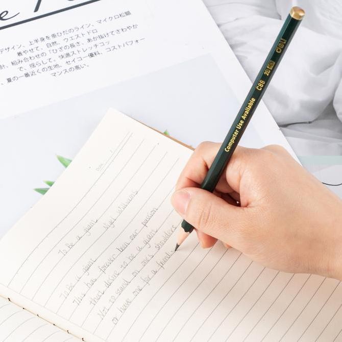 

Deli Pensil 2B Pensil Ujian Pensil Komputer Pencil Scanner - Ec88