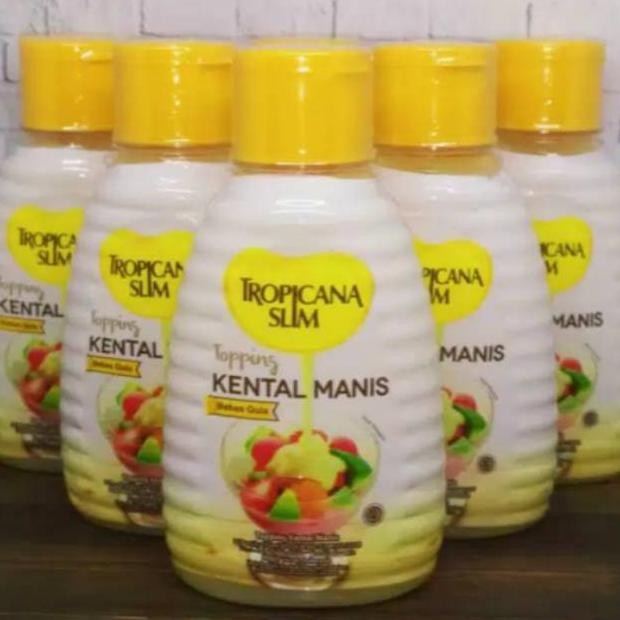

Tropicana Slim topping kental manis Sugar free 150 ml Nugi