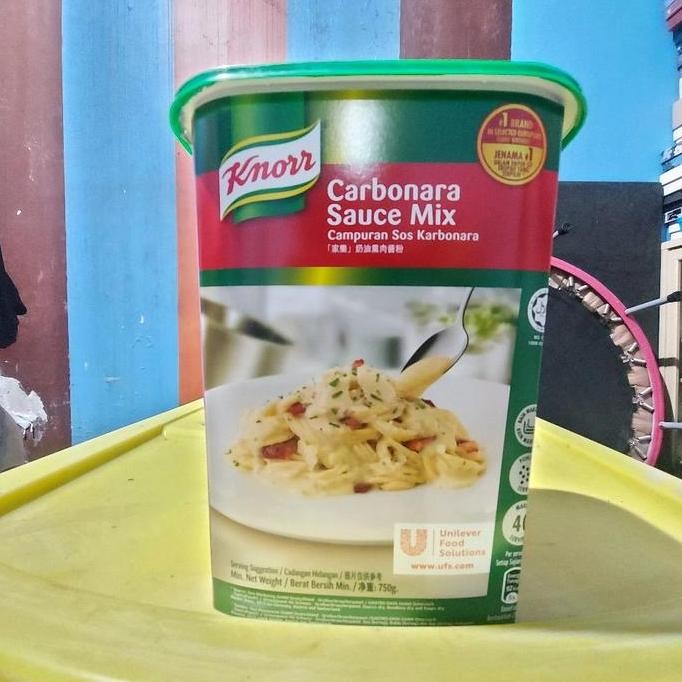 

Knorr Chicken Seasoning Powder 1kg | Knorr Sauce Carbonara 750gr HC