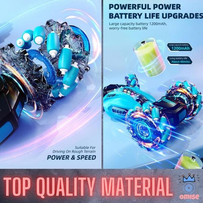 RC Hand Gesture Sensor Mainan Mobil Remote Control