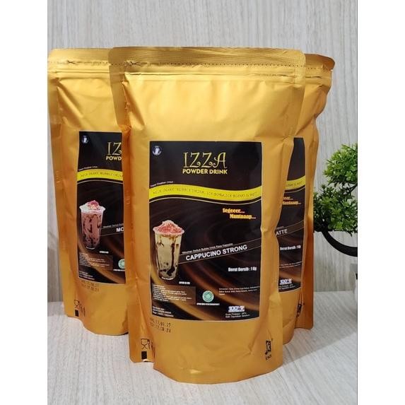 

izza serbuk minuman cappucino strong 1 kg Nugi