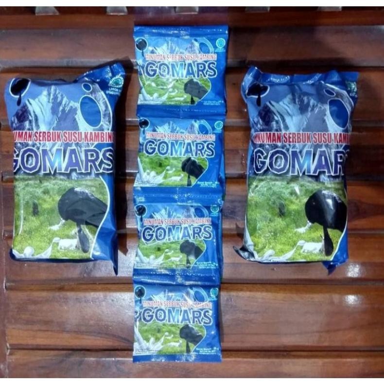 

Susu kambing gomars Sachet Jual per Pack - kemasan baru Nugi