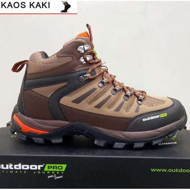 Sepatu Gunung Outdoor Pro Lynk Warna Grey Sepatu Hiking Outdoor Pro