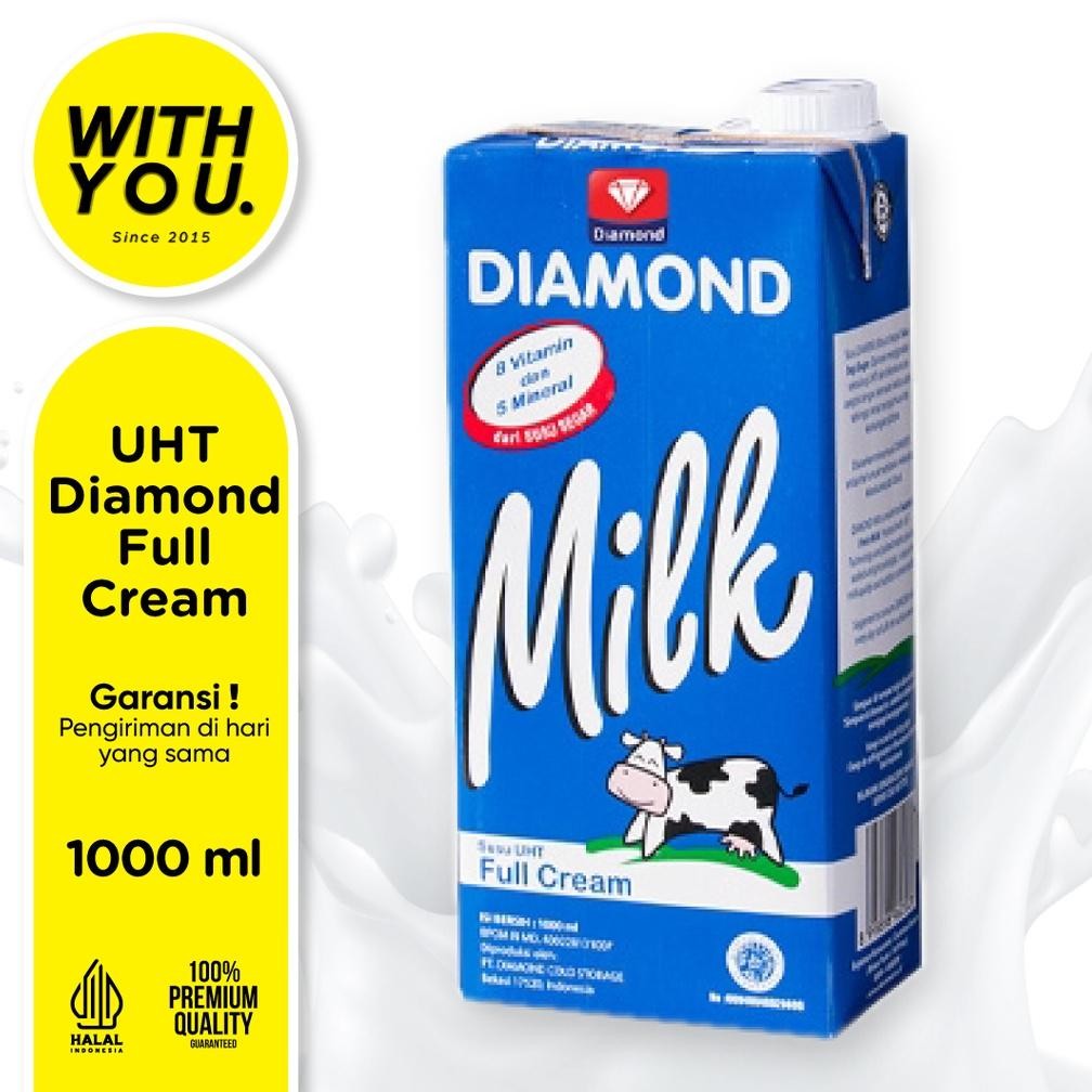 

Susu UHT Diamond Full Cream (1 Liter) Nugi