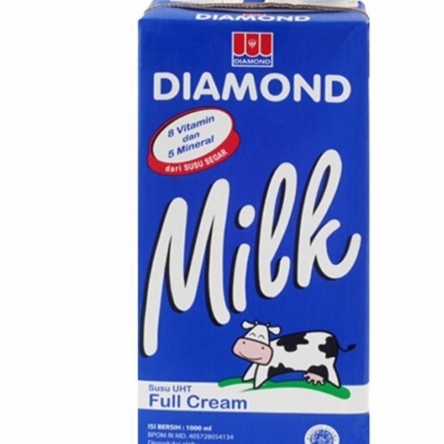 

Diamond SUSU CAIR UHT PLAIN 1LTR x 1PCS Nugi