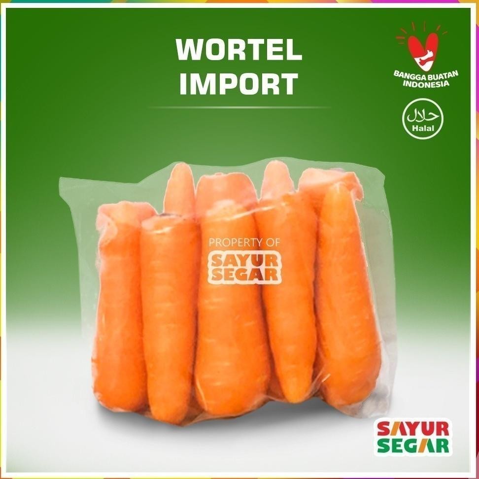 

WORTEL IMPORT / BERASTAGI 1KG PREMIUM Nugi