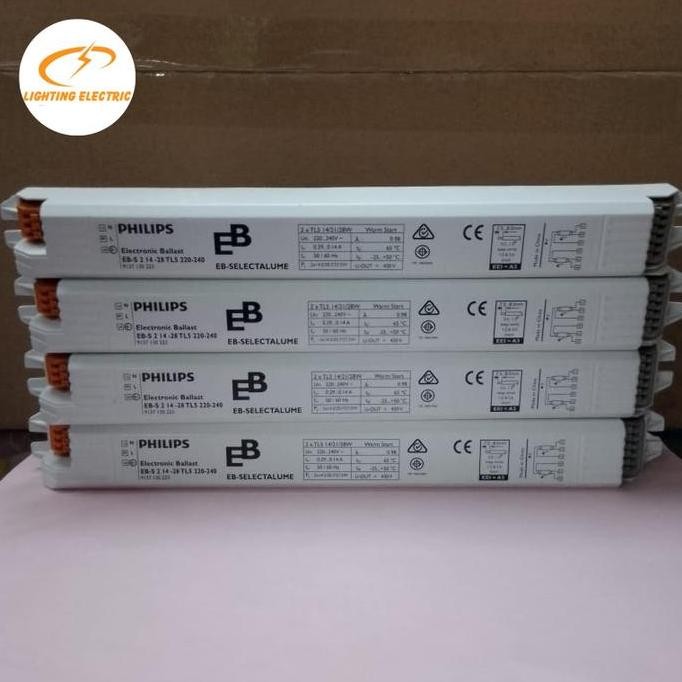 Ballast t5 Travo Philips EB Selectalume 2xtl5 14 / 21 / 28 2x28W