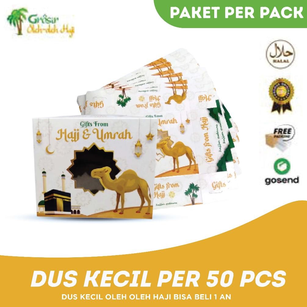 

Kardus KECIL Oleh Oleh Haji dan Umroh 50Pcs Dus kecil Kosong Paket murah Nugi