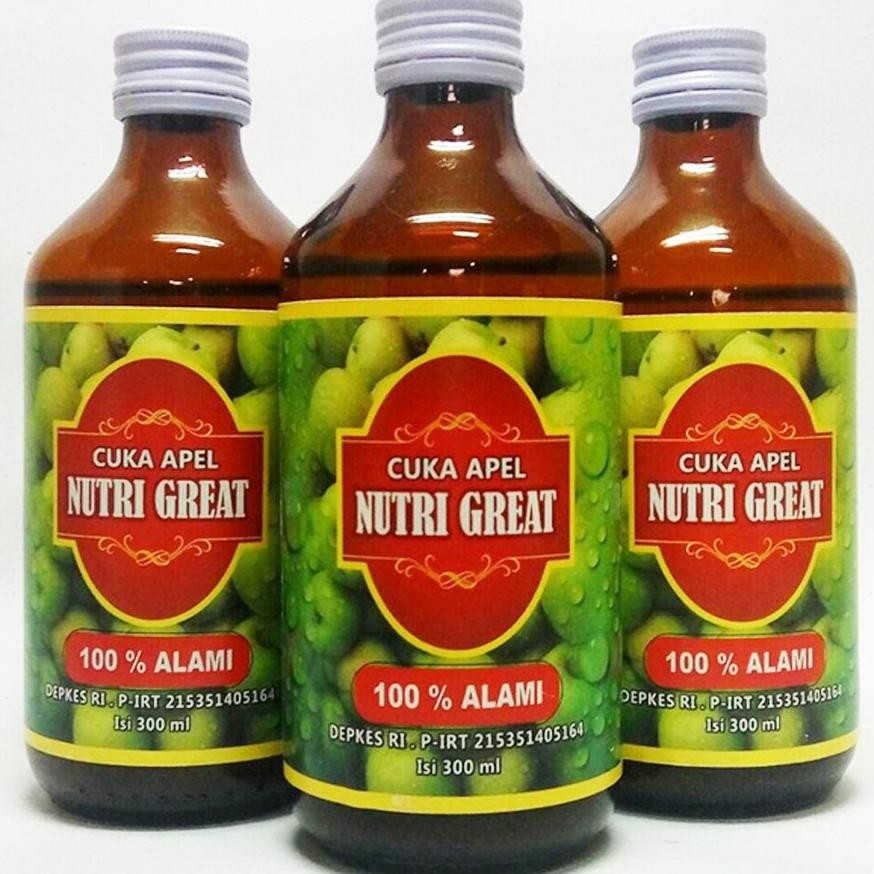 

Cuka Apel Nutri Great 300 ml ORIGINAL Nugi