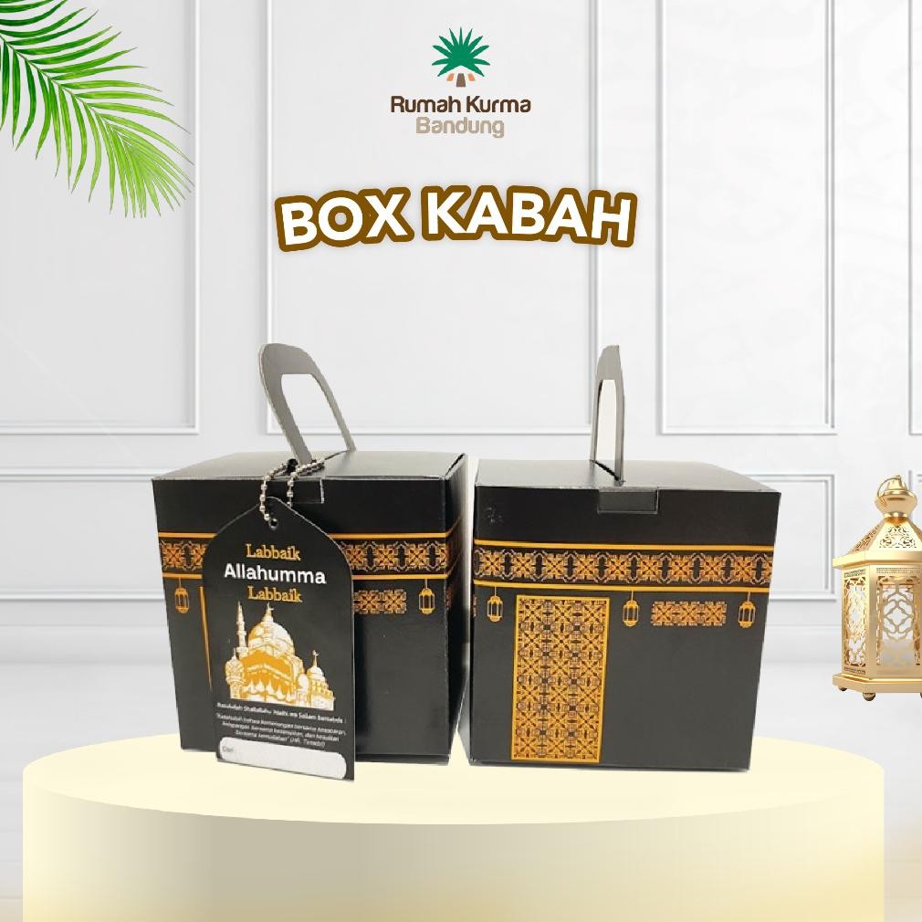 

Dus Box Kabah Ka'bah Paket Oleh Oleh Haji Umroh Premium Free Hangtag Kartu Ucapan Produksi Buraidah Isi 50 Pcs Nugi