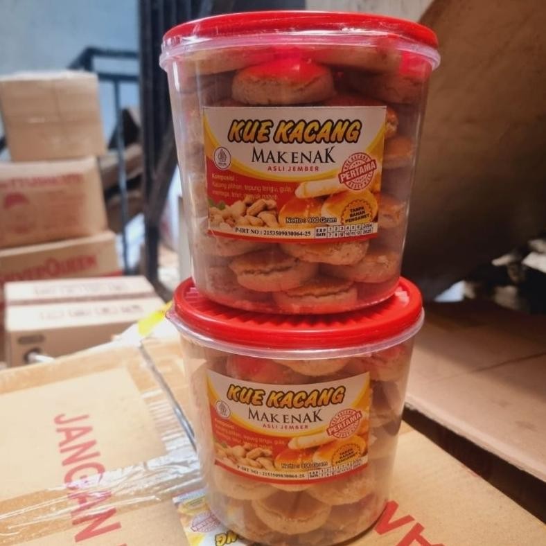 

Kue Kacang Mak Enak asli Jember 900gr Nugi
