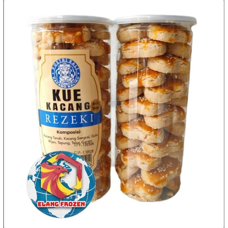 

Kue Kacang Wijen Rezeki Poetri Bali 500gr Nugi