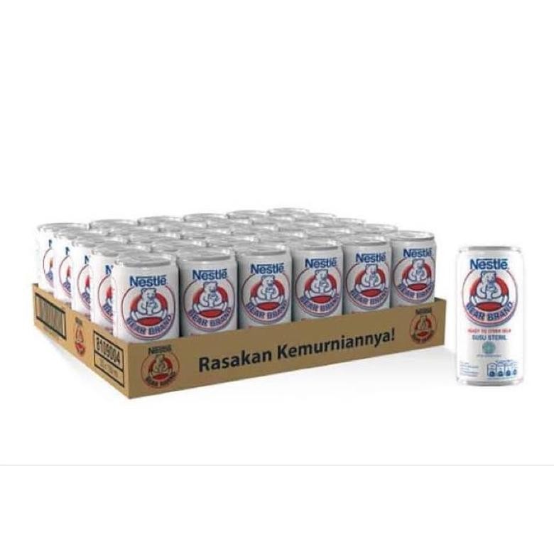 

Susu Beruang 189 ml / Bear Brand 189 ml 1 Dus 30 kaleng Nugi