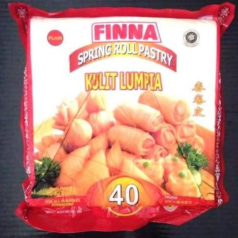 

(KULIT LUMPIA) FINNA SPRING ROLL PASTRY KULIT LUMPIA 215X215 MM ISI 40 LEMBAR Nugi