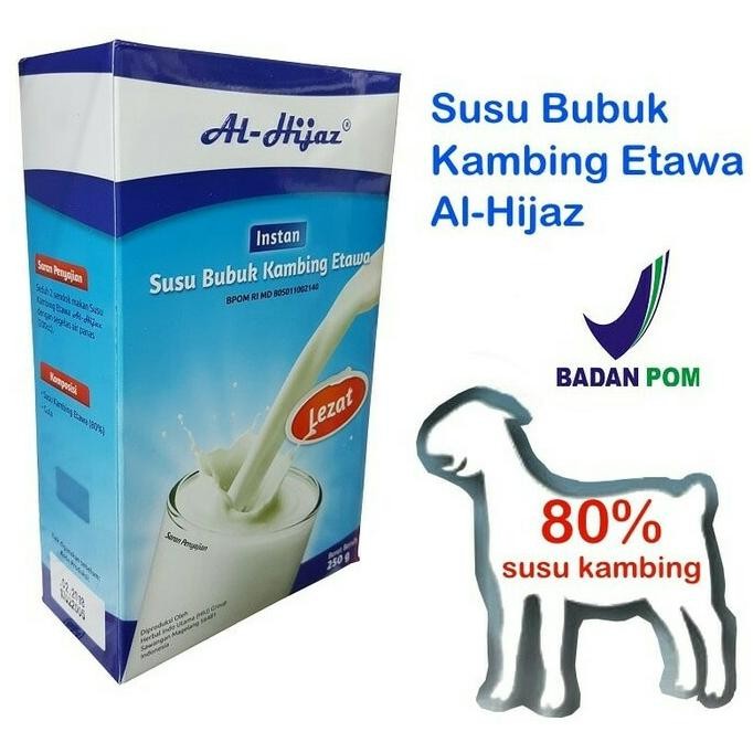 

Susu Kambing Etawa Ettawa Al Hijaz Al-Hijaz Original POM BPOM Nugi