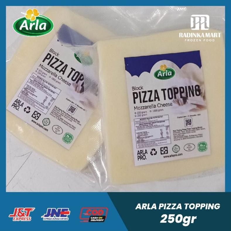 

Keju Mozzarella Arla Pizza Topping 250gr - Keju Mozzarella Arla exp terbaru Nugi
