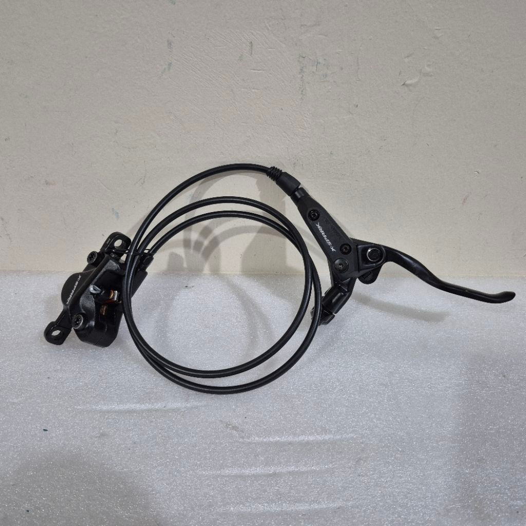 SALE BRAKESET BRAKE SET DEPAN REM HIDROLIK X SPARK HANDLE KANAN DENGAN MINERAL OIL UNTUK SEPEDA XC