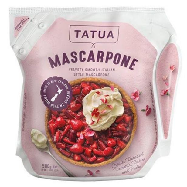 

Mascarpone Tatua 500 gram Nugi
