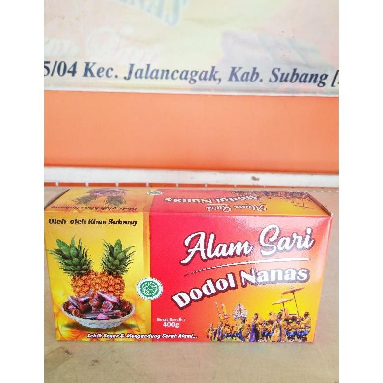 

dodol nanas 400gr Nugi