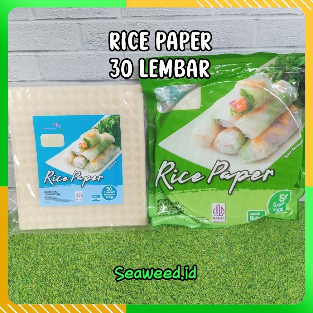 

Rice Paper Java Super Food 30 Lembar (300gr) Halal Kulit Lumpia Nugi