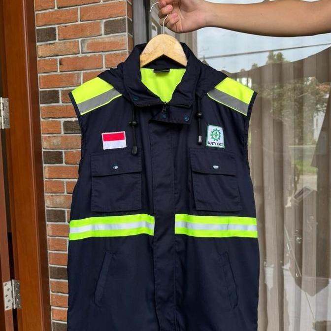Rompi Kerja Proyek/ Keren / APD Safety First / K3