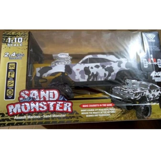 PROMO MAINAN ANAK REMOT mobil remot control sand monster 1:10