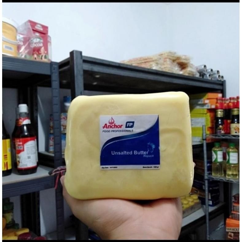 

Unsalted Butter Anchor 1kg Pure Butter /Murni Butter(Vakum) Nugi
