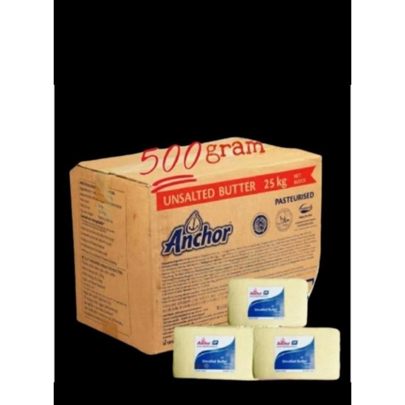 

Unsalted Butter Anchor 1kg(Vakum) Nugi