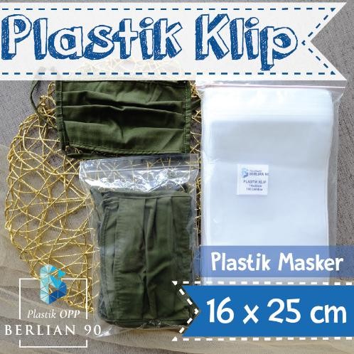 

( PACK ) Plastik Klip 16x25 cm isi 100 / Plastik Klip Bening Zip Lock Ziplock Clip Zipper Cetik Ctik Segel 16x25cm Nugi