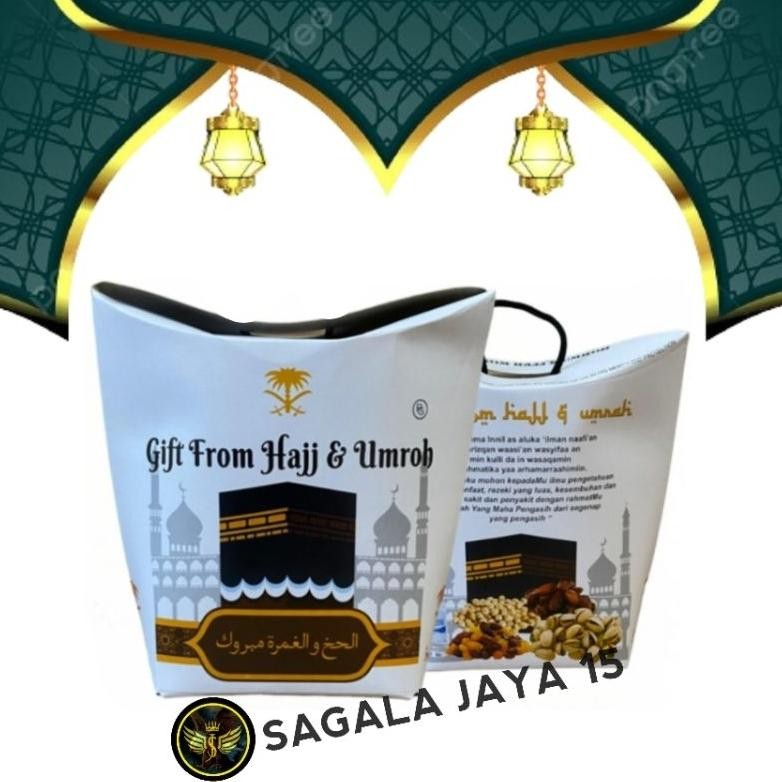 

DUS TALI , DUS TENG TENG , PAPER BAG OLEH OLEH HAJI DAN UMROH ISI 50 PCS Nugi