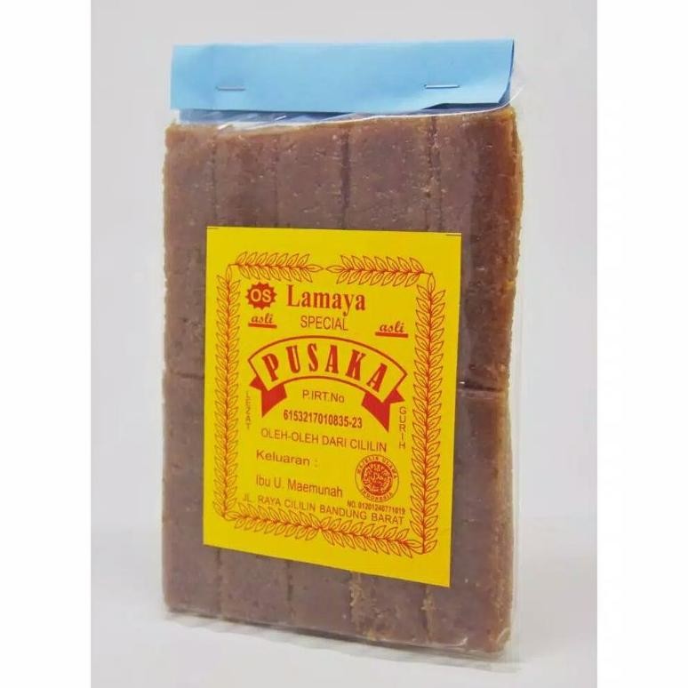 

Wajit Lamaya Makanan Snack Bandung Cemilan Camilan Khas Cililin Wajik / Dodol Nugi