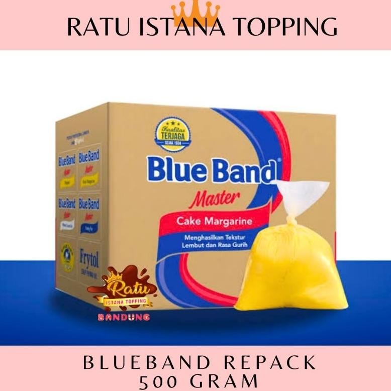 

BLUEBAND MASTER MARGARINE 500 GR MARGARIN MENTEGA KILOAN Nugi