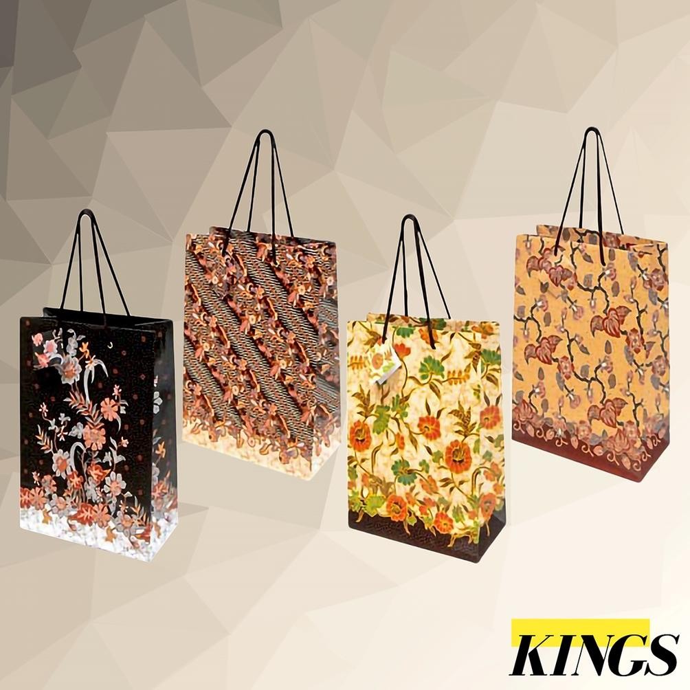 

10 PCS Kiky Paper Bag C Glossy Batik Nugi