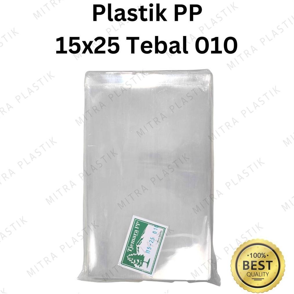 

Plastik PP Tebal 010 15x25 Kantong Bening Transparan Snack Keripik Nugi