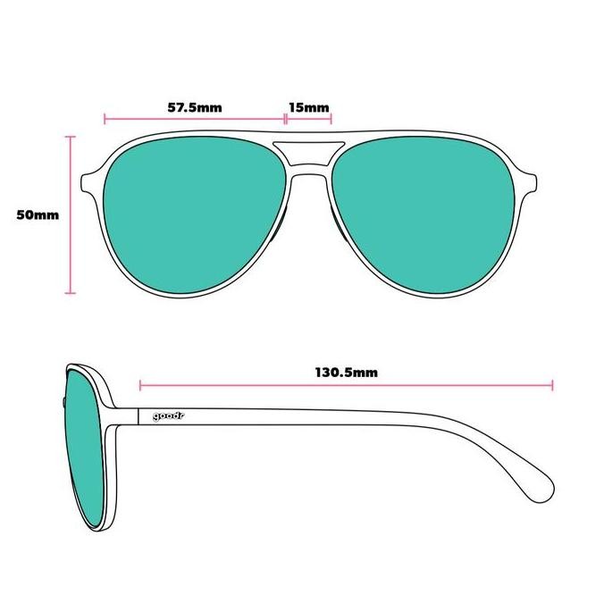 Goodr Aviator Mach M Buzzed
