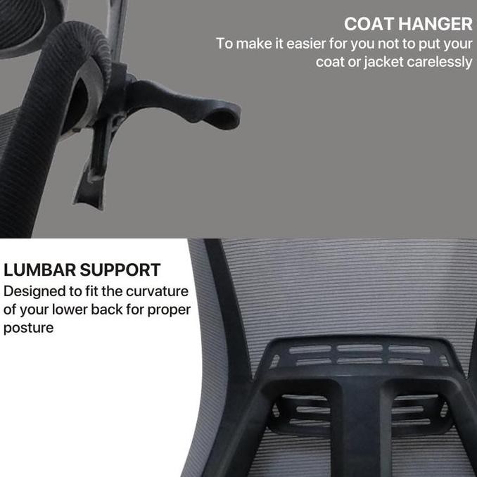 Kursi Kerja Kantor Fantech OCA258 OCA 258 OCA-258 Premium Office Chair