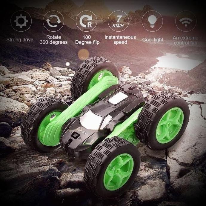 mobil remot control mainan mobil Rc stunt car